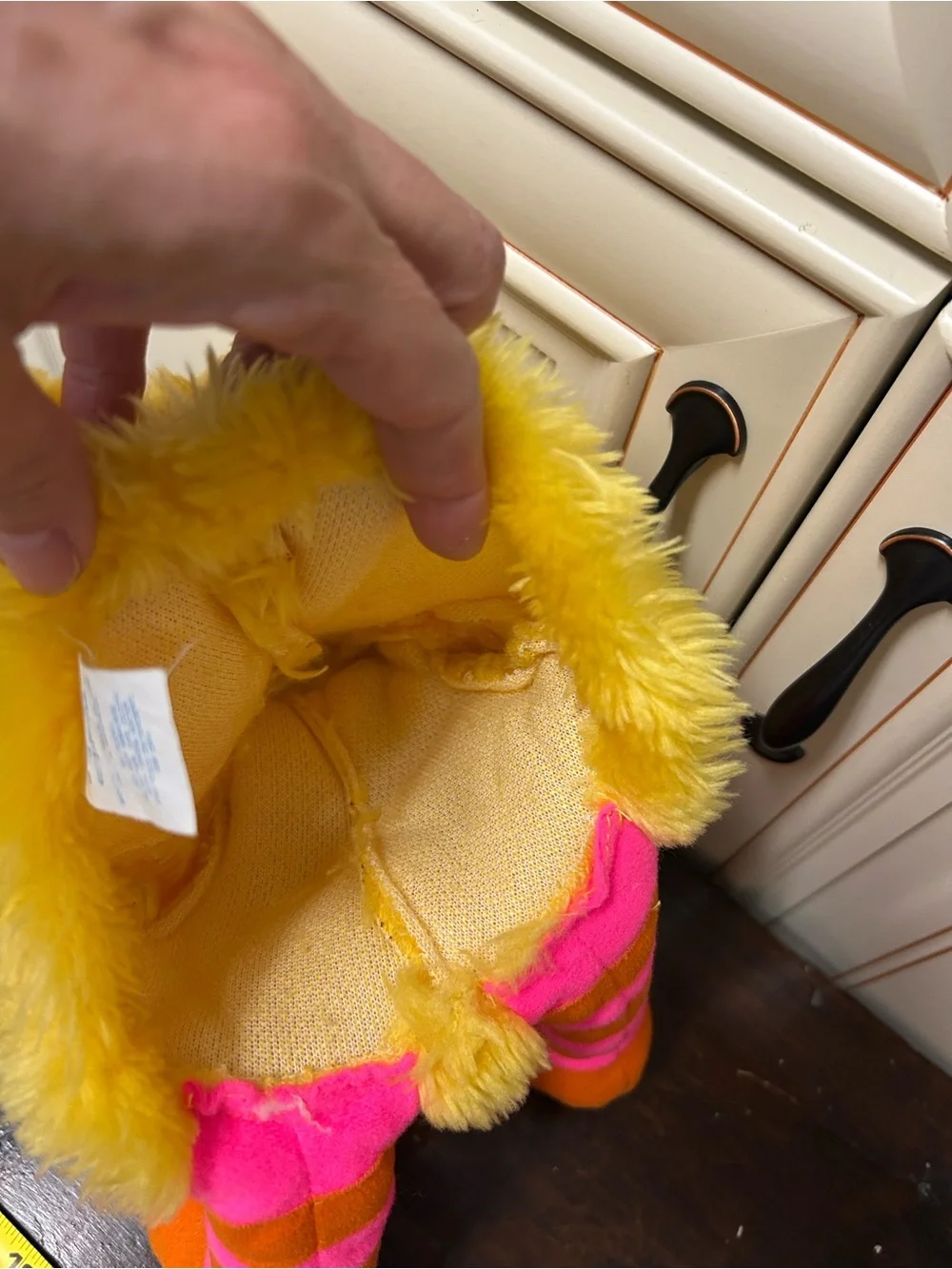 Vintage Big Bird Hand Puppet By Applause